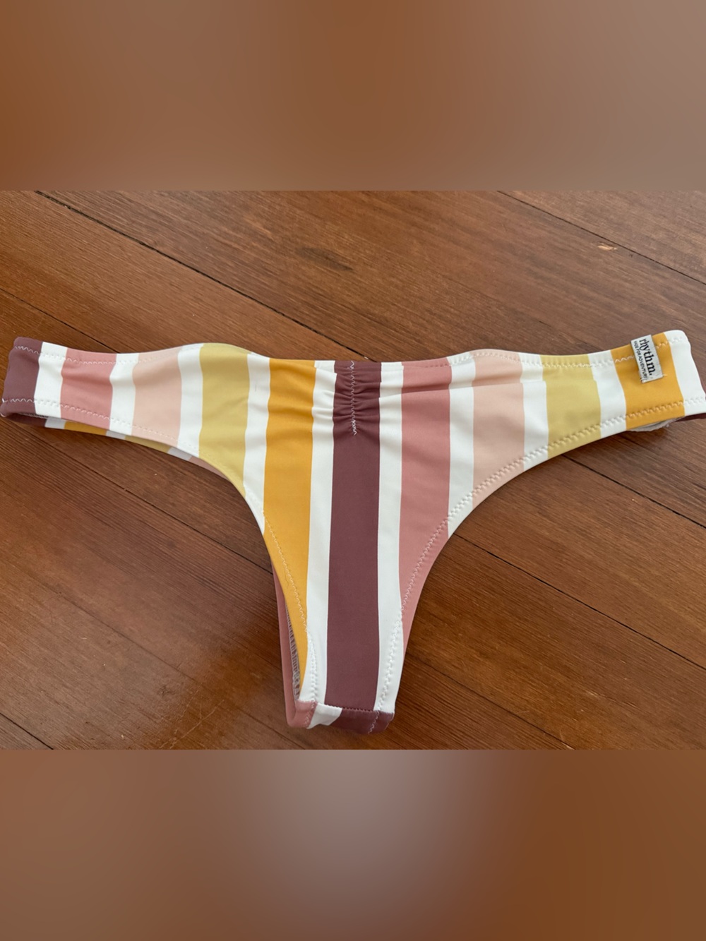 RHYTHM ZIMBABWE CHEEKY BIKINI BOTTOM - SUNSET